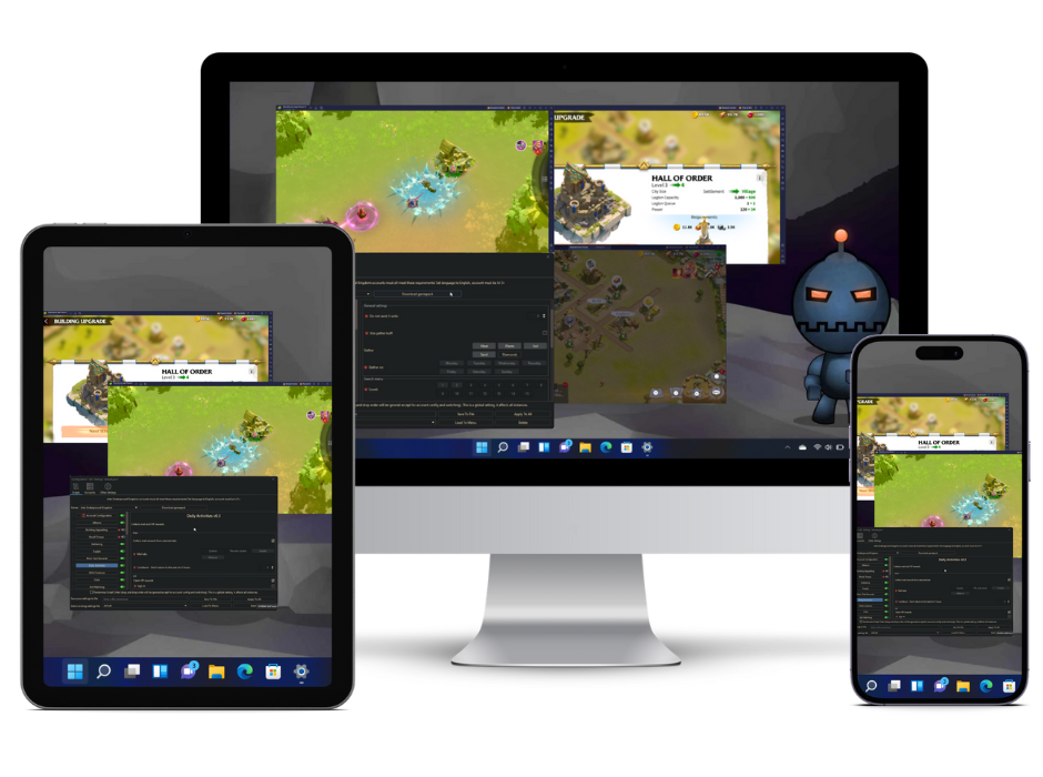 Call Of Dragons Bot On All Devices