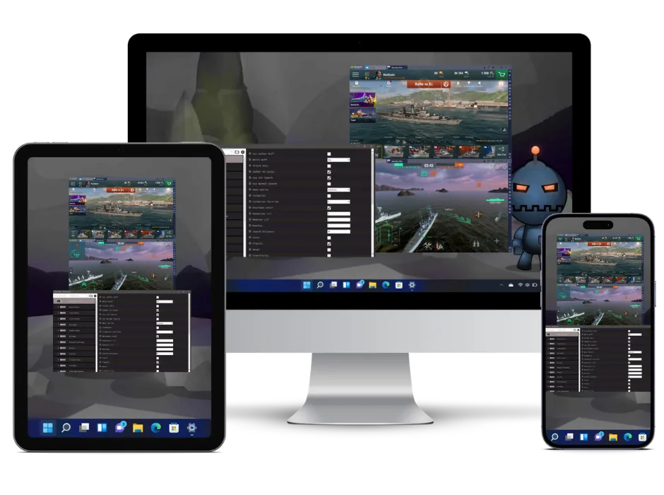 Battle Warship Bot On All Devices