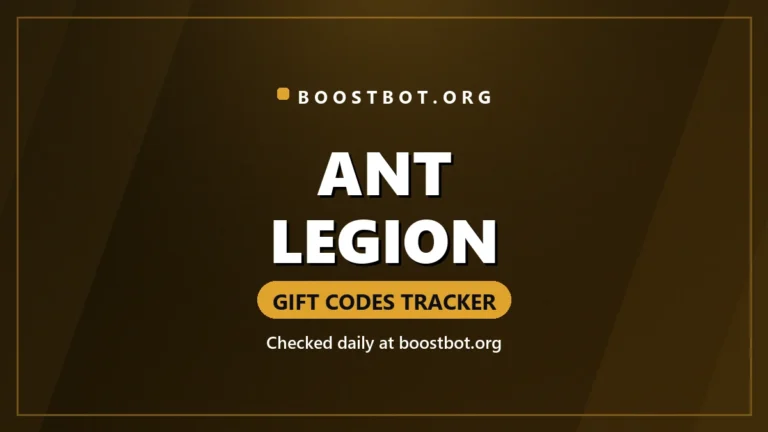 Ant Legion Gift Codes 1 Ant Legion Gift Codes Tracker, Checked Daily At Boostbot.org