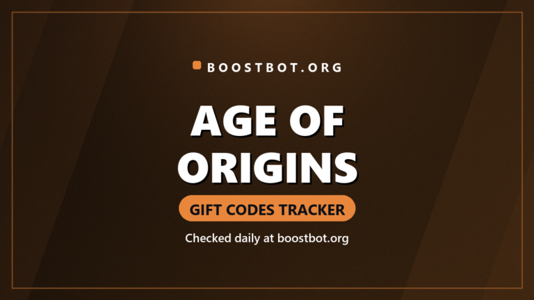 Age Of Origins Gift Codes Tracker