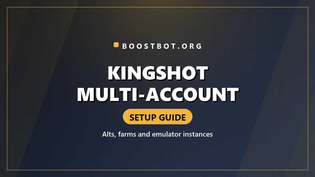 Kingshot Multi-Account Setup Guide