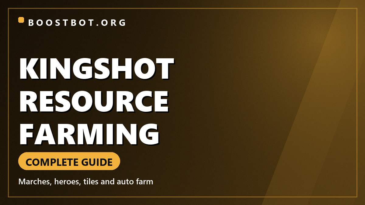 Kingshot Resource Farming Guide