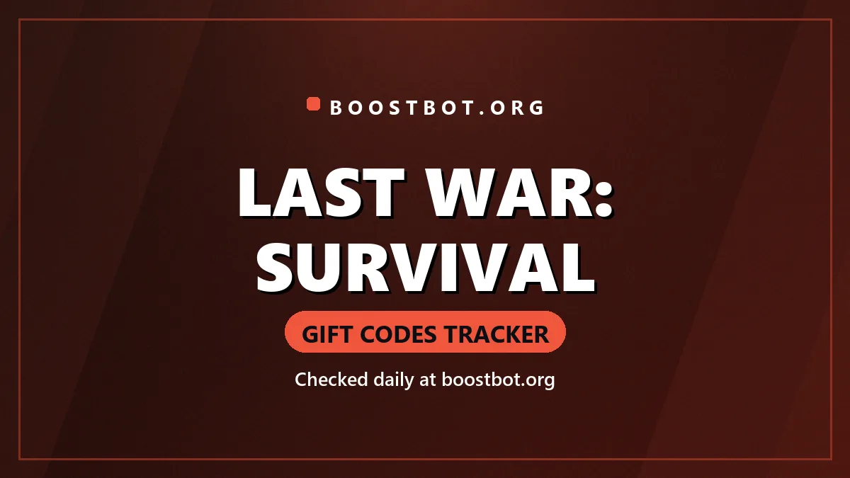 Last War: Survival Gift Codes Tracker