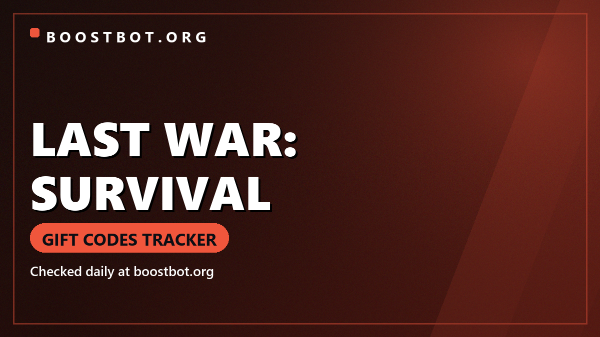 Last War: Survival Gift Codes Tracker
