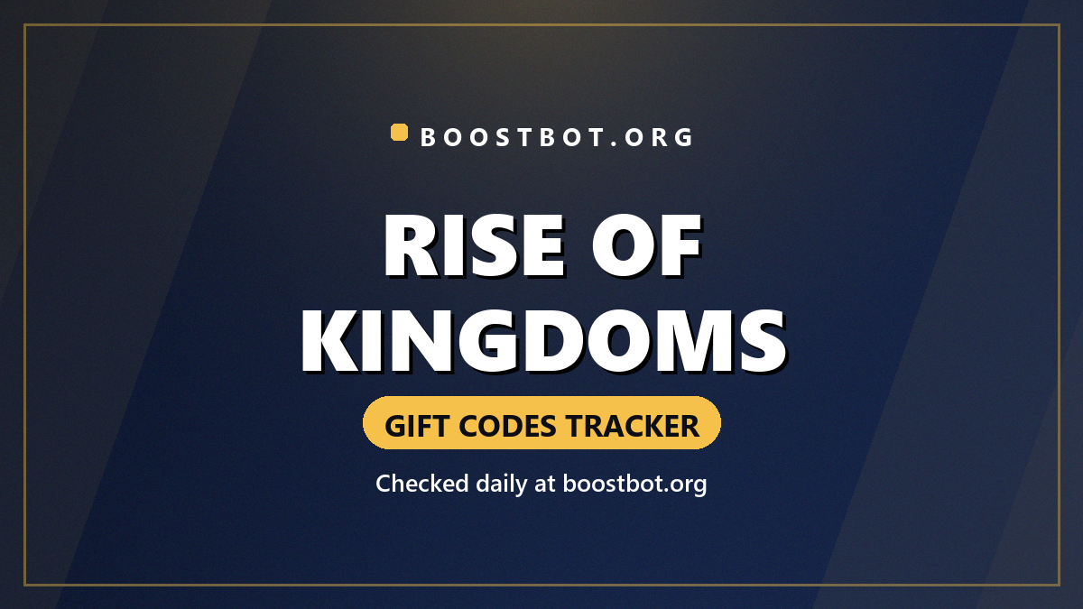 Rise Of Kingdoms Gift Codes Tracker