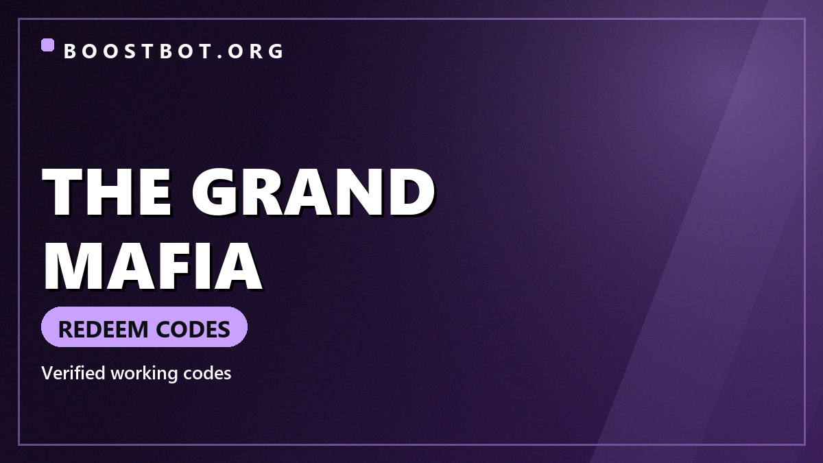 The Grand Mafia Redeem Codes Tracker