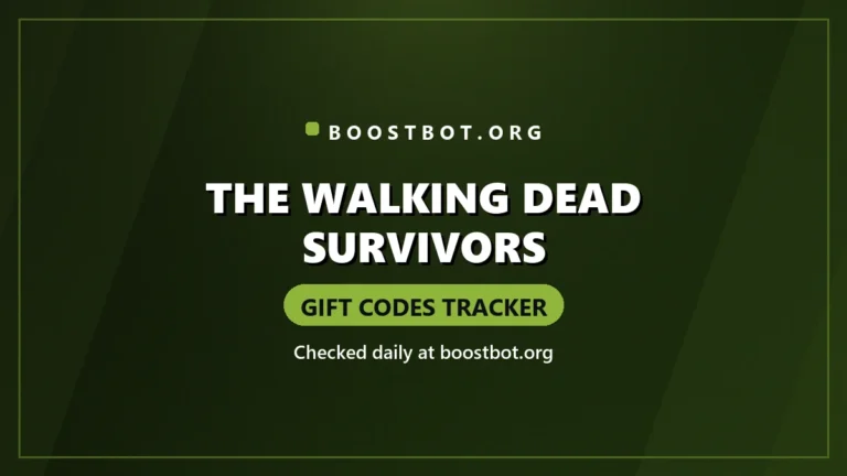 The Walking Dead: Survivors Gift Codes 1 The Walking Dead: Survivors Gift Codes Tracker, Checked Daily At Boostbot.org