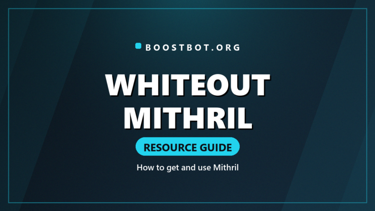 Whiteout Survival Mithril Guide