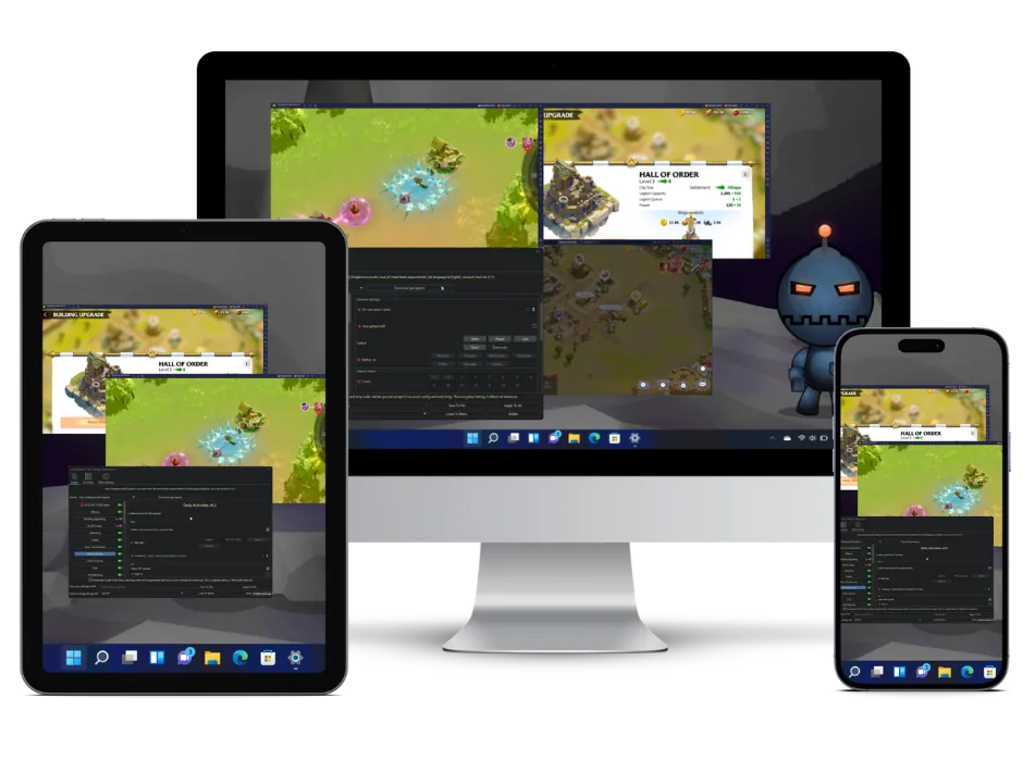 Call Of Dragons Bot On All Devices