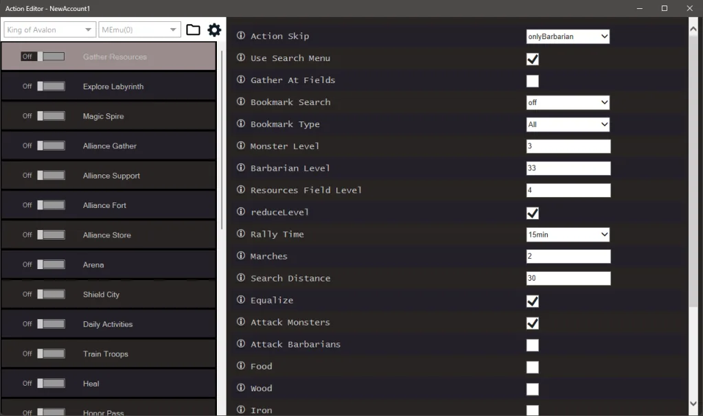 King Of Avalon Bot Settings 1 1024X606 1