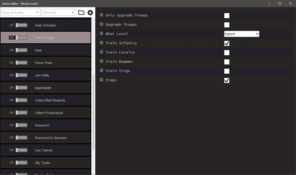 King Of Avalon Bot Settings 2 1024X606 1