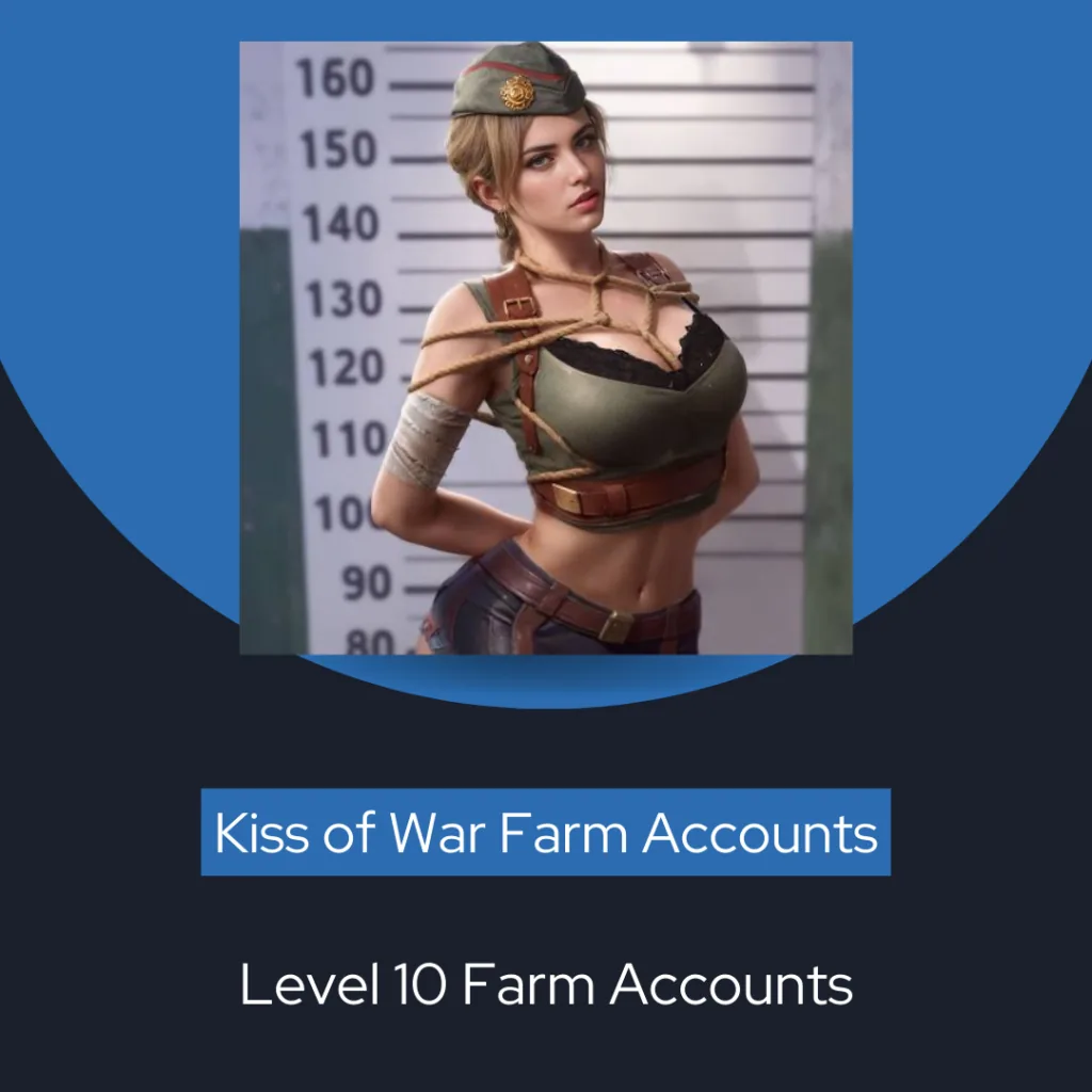 Kiss Of War Level 10 Farm Accounts 1024X1024 1