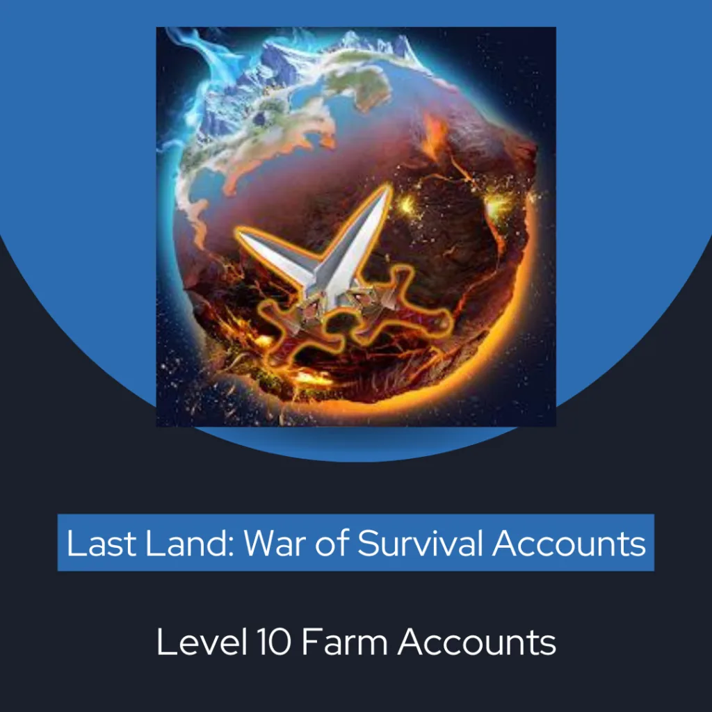 Last Land: War Of Survival Accounts 2 Level 10 Last Land War Of Survival Accounts.png 1024X1024 1