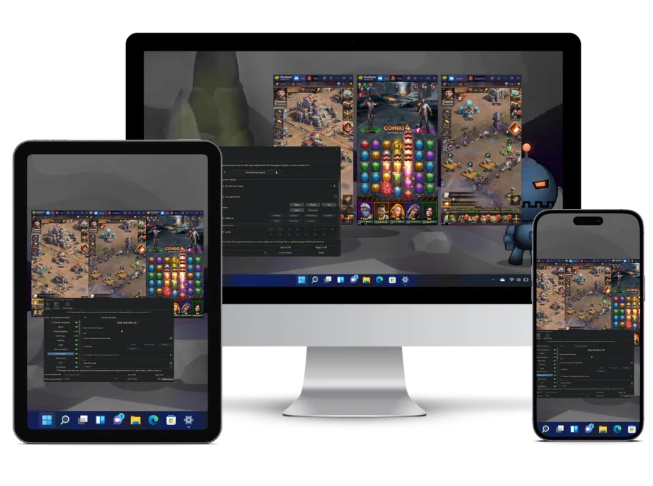 Puzzles And Survival Bot On All Devices