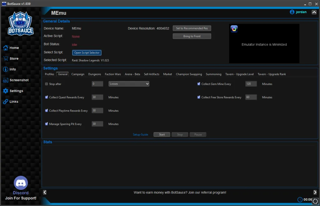 Raid Shadow Legends Bot Settings 9 1024X660 1