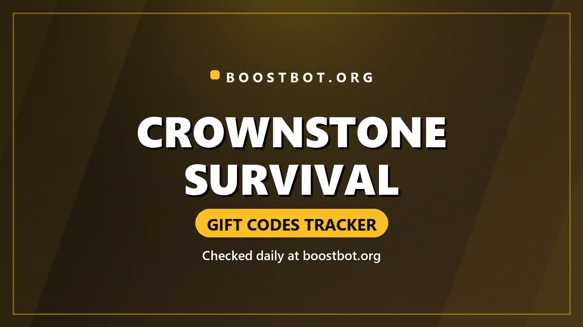 Crownstone Survival Gift Codes