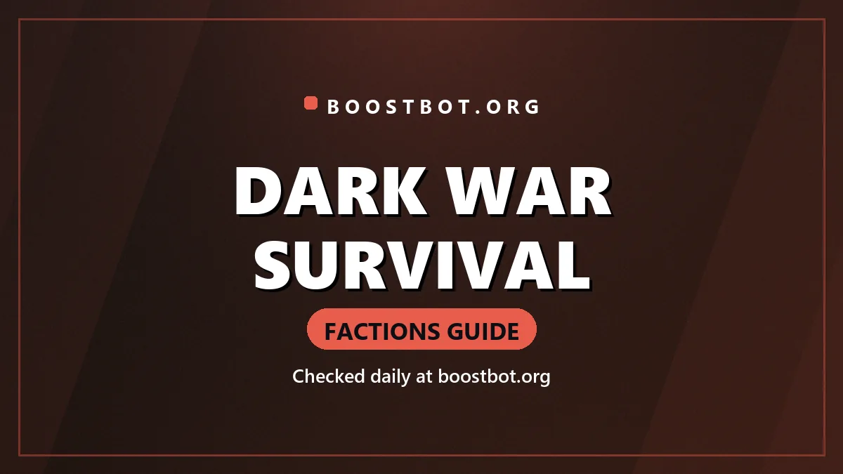Dark War Survival Factions Guide Featured Image