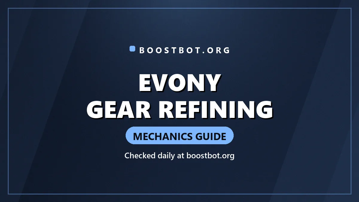 Evony The Kings Return Gear Refining Guide Card