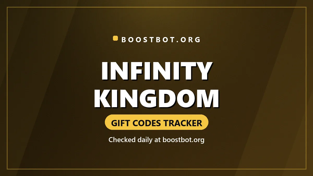 Infinity Kingdom Gift Codes