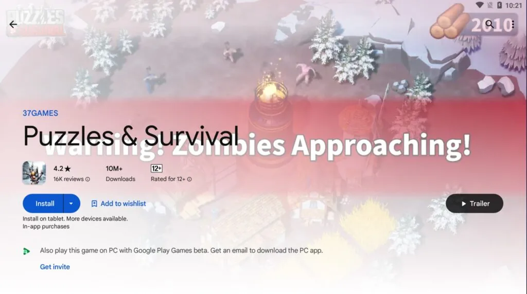 Puzzles And Survival Install 1024X572 1
