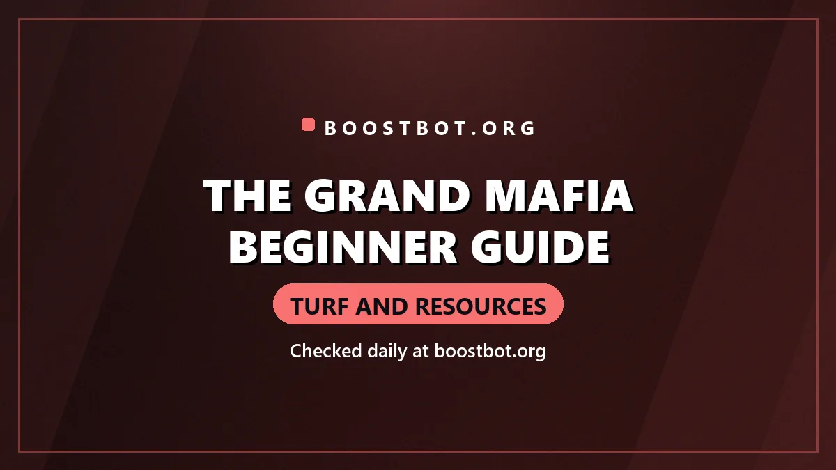 The Grand Mafia Beginner Guide: Turf, Resources And Build Order 1 The Grand Mafia Guide