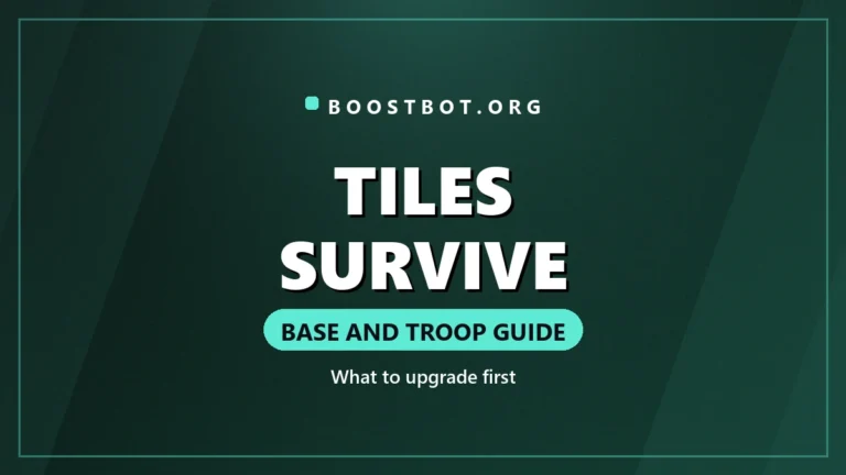 Tiles Survive Base And Troop Guide Card