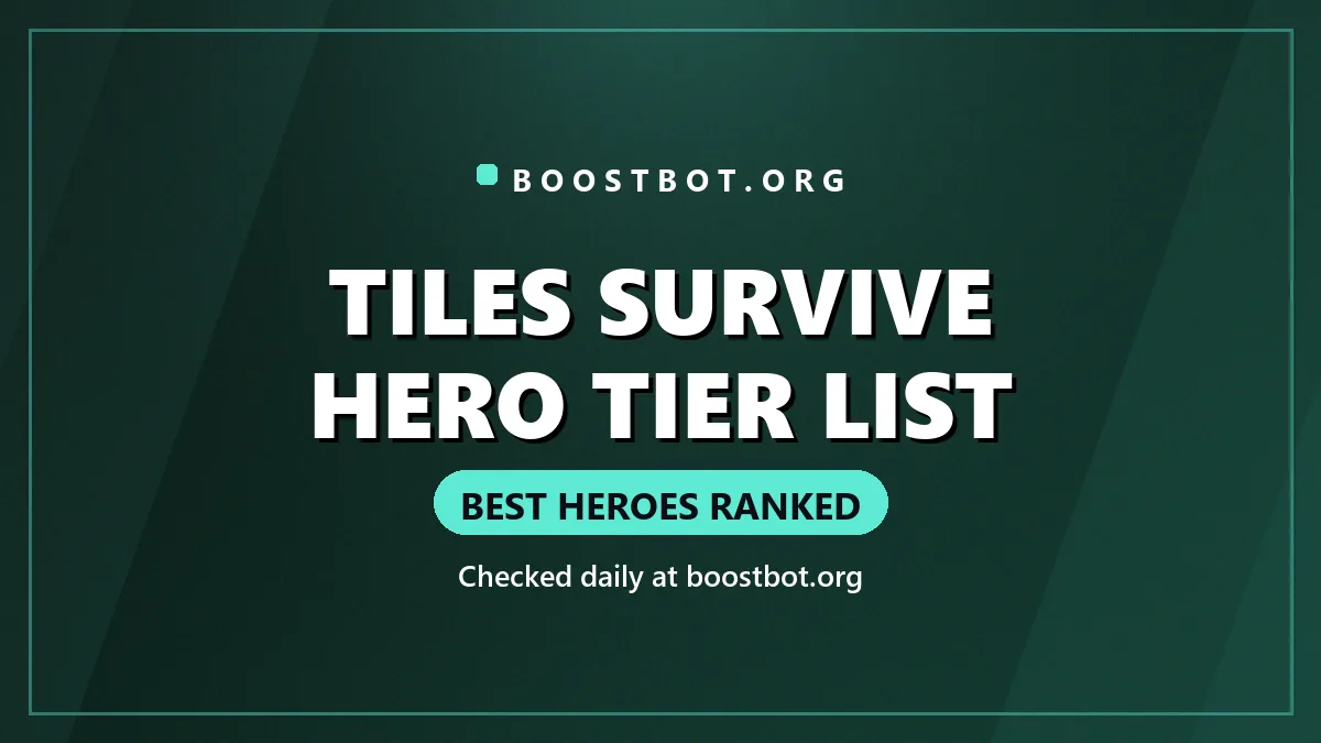Tiles Survive Tier List
