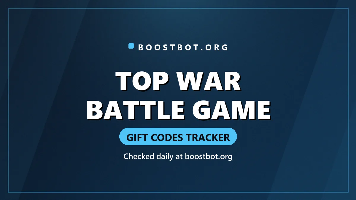 Top War Gift Codes