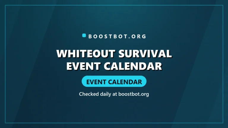 Whiteout Survival Event Calendar: Weekly Schedule And The Svs Rotation