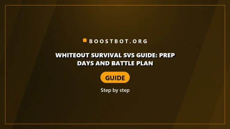 Whiteout Survival Svs Guide: Prep Days And Battle Plan