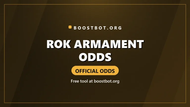 Rise Of Kingdoms Armament Odds: Attribute Chances And Bonus Ranges
